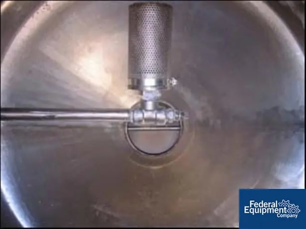 Patterson, double cone vacuum dryer, 10 cu.ft., 304 Stainless Steel, #19878 - Image 3