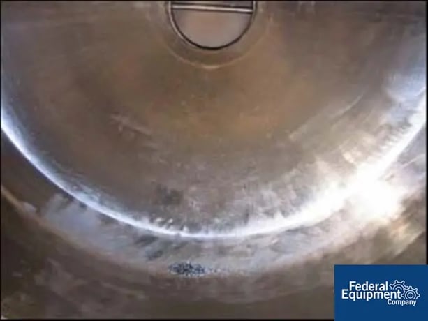 Patterson, double cone vacuum dryer, 10 cu.ft., 304 Stainless Steel, #19878 - Image 4