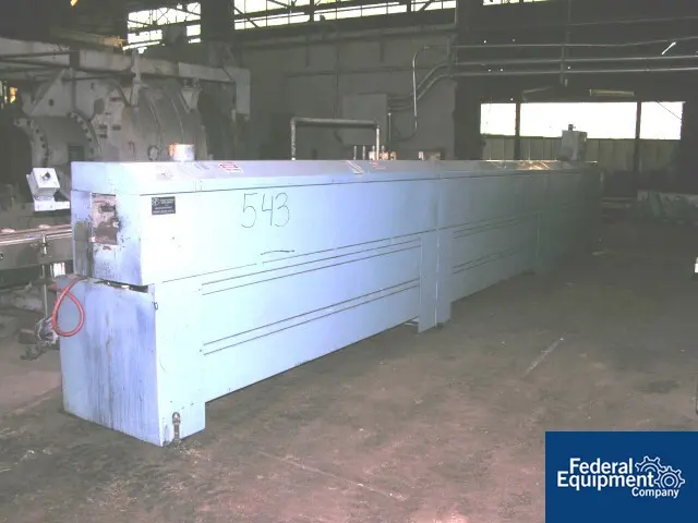 EIS spray cooling tank, Stainless Steel, 30' OA length, 16" x 16" chamber, #29156 - Image 2