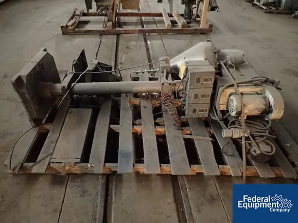 All-Fill #B, powder auger filler, Stainless Steel contact surfaces, used, #21394 - Image 3