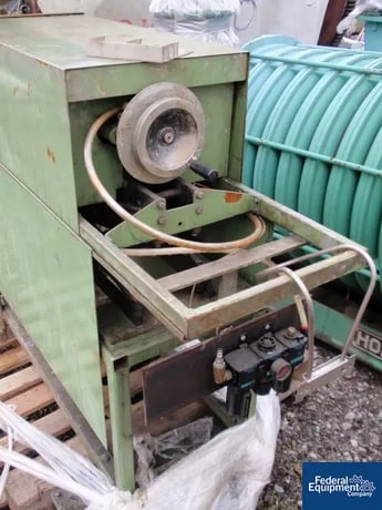 OBS, machine piston filler, stainless steel, single piston, feed hopper, #30316 - Image 4