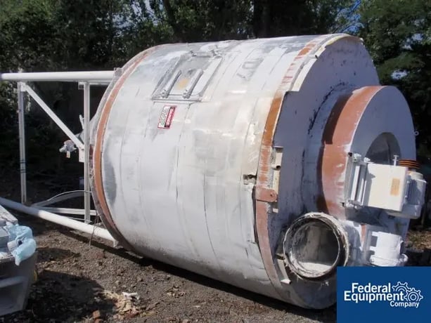 GEA Niro #F35, spray dry system, 304 Stainless Steel construction, 10' 9" deep cone bottom, 157" x 115" - Image 2