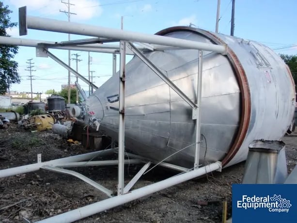 GEA Niro #F35, spray dry system, 304 Stainless Steel construction, 10' 9" deep cone bottom, 157" x 115" - Image 3