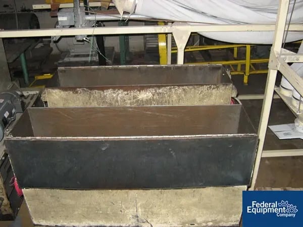 48" Cumberland #62B, dual feed hopper w/rear mounted paddle infeed, 3 HP DC motor drive w/magnetic top infeed - Image 5