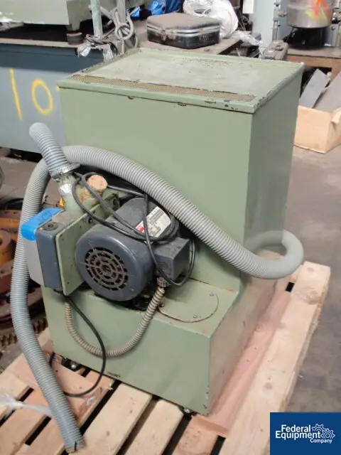 5 sq.ft., Cadmach #700B-2, dust collector, Carbon Steel, (4) 4" diameter x 16" L bags, 1 HP, 220/440 - Image 3
