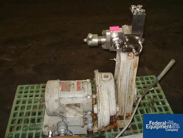 Gaulin #15M-8TA, Homogenizer, Stainless Steel, sgl.stage, 8000 psi cont.oper, 10000 psi intermit.oper, 15 GPH - Image 4