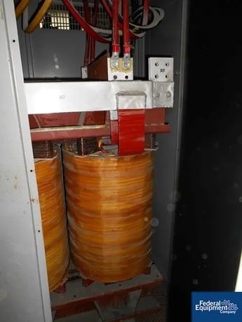 660 KVA 415 Delta Primary, 460Y/266 Secondary, Rex isolation transformer, 50/60 Hz, class 220, type 1, serial - Image 3