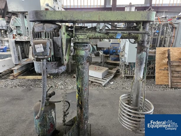Kady mill, Stainless Steel rotor stator design, Stainless Steel cooling coil, lubrication system, 30 HP - Image 2