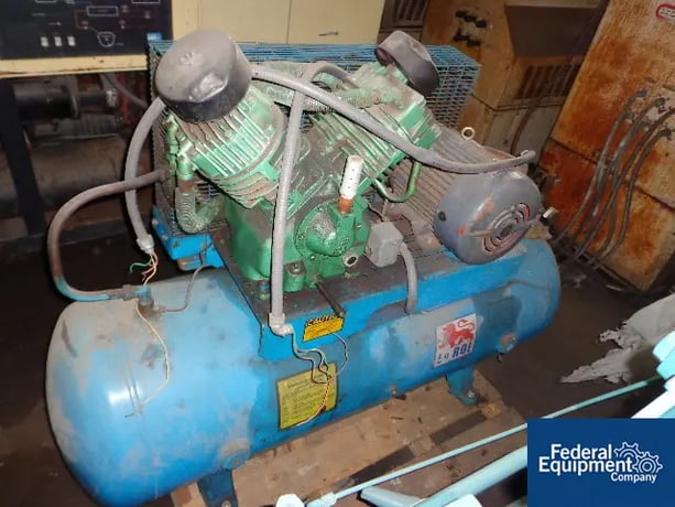10 HP Speedaire #52405C, air compressor, mounted on Carbon Steel air tank, 230/460 V., #39395 - Image 2