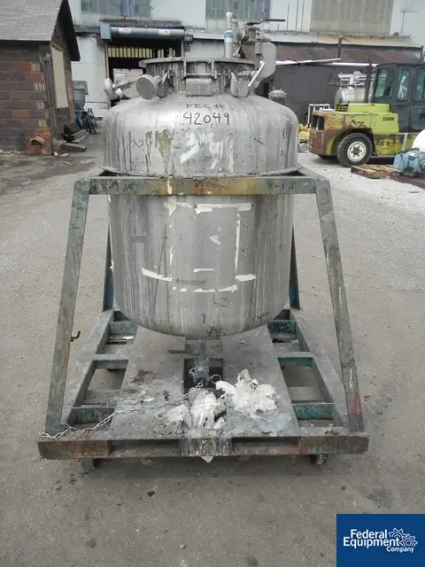 100 gallon Javo N.V. Alkmaar, Stainless Steel receiver, rated 80 psi @ 300°F, serial #13899-45, 1975 - Image 1