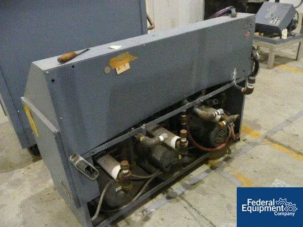 4.5 KW Capitol #CMW-HF-9020, 3-zone sheet stack temp.ctrl.stand, each w/(2) 4.5 KW elec.htrs, pumps, serial - Image 2