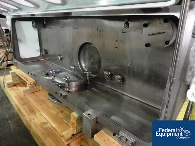 Howorth, isolator, 316L Stainless Steel, 9' 6" Lx 24" Dx 36" H inside chmbr, 6-gloves side access - Image 8