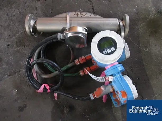 Endress & Hauser, Stainless Steel, flow meter w/transmitter, #43278 - Image 1