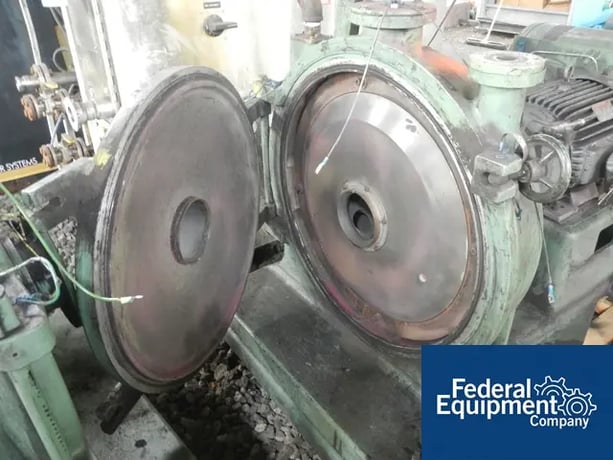 Donaldson Mikro Pul Hosokawa #C24, mechanical air classifier, Stainless Steel, 24" dia.chamber, on base w/15 - Image 4