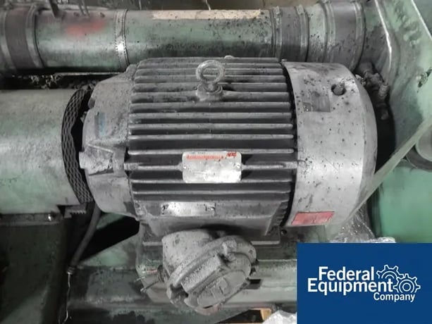 Donaldson Mikro Pul Hosokawa #C24, mechanical air classifier, Stainless Steel, 24" dia.chamber, on base w/15 - Image 5