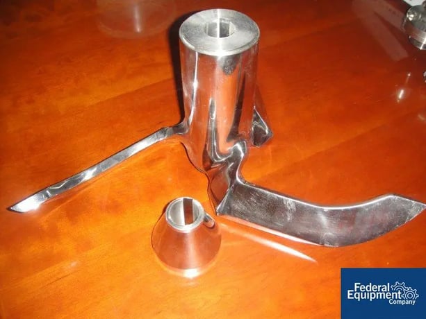 75 liter GEA Collette #GRAL-75, high shear mixer, Stainless Steel construction, serial #300GRL00750102, less - Image 4