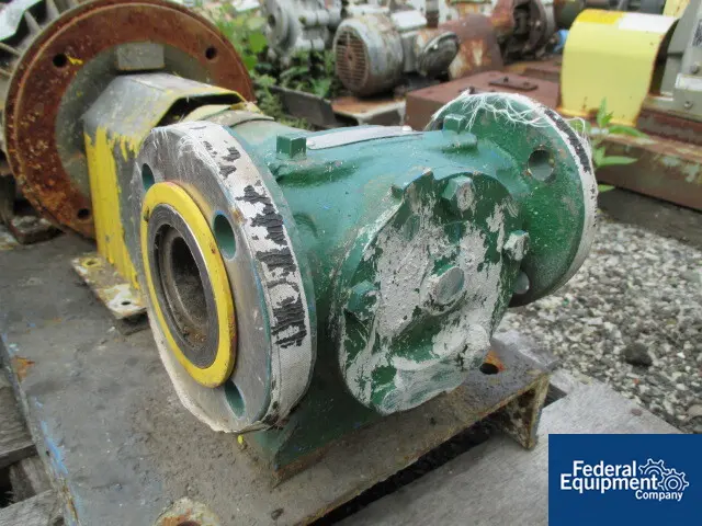 Viking #HL4197, Stainless Steel Gear Pump, 1.5" inlet/outlet, on base w/3 HP, 230/460 V. motor - Image 2