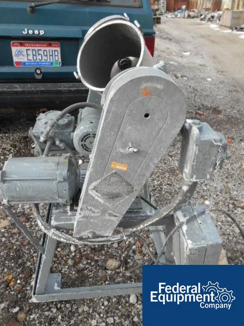 .26 cu.ft. Patterson, Stainless Steel shell, 8 quart, on stands, 1/2 HP bar drive. less bar, 1/6 HP shell dr - Image 2