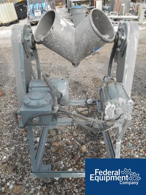 .26 cu.ft. Patterson, Stainless Steel shell, 8 quart, on stands, 1/2 HP bar drive. less bar, 1/6 HP shell dr - Image 3