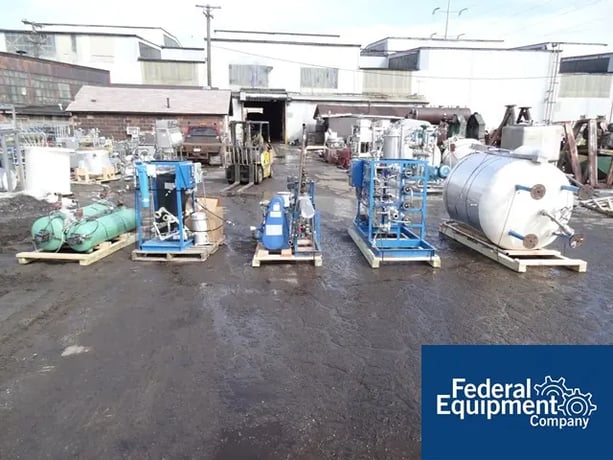 HydroService #64059, RO System, 4-pass, 5 GPM @ 200 psi,skid mounted,pump,dual tank water softener,Stainless - Image 2