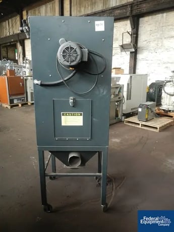 HGI Cyclone #600, Carbon Steel dust collector, 1 HP, 115-208/230 V. blower, on legs, #43071 - Image 3