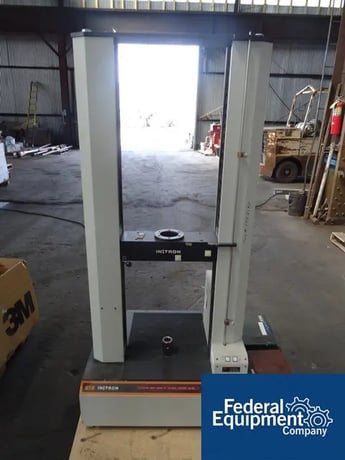Instron #4201 Series IX, compression & force tester, 10 newton +/-100 newton & 1 Kn load cells, 2-sets - Image 3