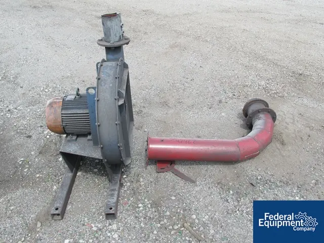 Trojan Fans, Carbon Steel Blower, Size 5.0.5.A, Series MPR, 6.3 KW, 3515 RPM, 440 V., s/n #01024, #47422 - Image 1