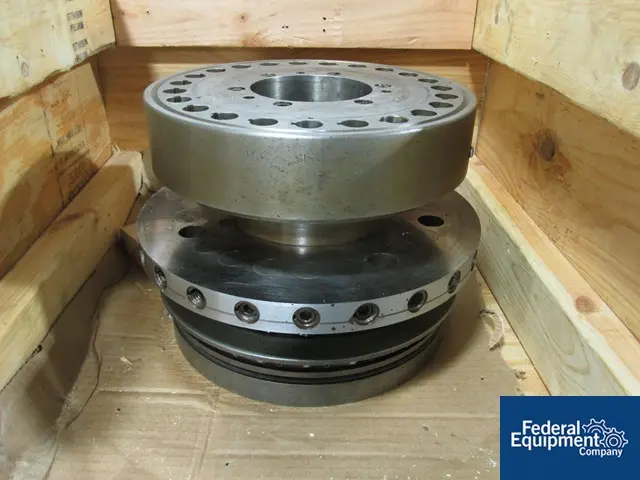 Manesty #Betapress Turret, 23-station, keyed up.punch guides, dies scrws, lower punch retainers/felt lube - Image 1