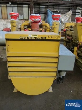 750 KW Caterpillar #D349, SRCR, 938 KVA, diesel fired, 1100 HP, 16 cyl.eng, 1800 RPM, 280 gal.C/S tank, 705.4 - Image 2