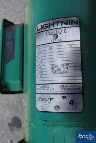 .25 HP Lightnin #Vektor, Agitator, Mixer, #47477 - Image 2