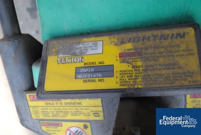 .25 HP Lightnin #Vektor, Agitator, Mixer, #47477 - Image 3