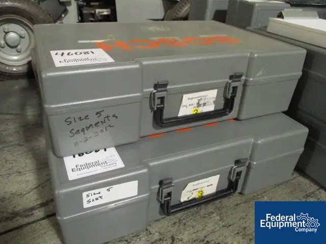 Change Parts, Bosch #GFK, Size 5, including segment plates, sorting magazine & tamping pins, #46081 - Image 3
