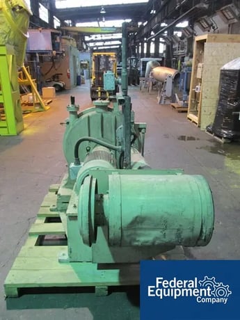 Donaldson #C24, mechanical, aluminum, 24" dia.chamber, on base w/15 HP, 230/460 V., #eb16-0008 air cleaner - Image 4