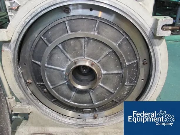 Donaldson #C24, mechanical, aluminum, 24" dia.chamber, on base w/15 HP, 230/460 V., #eb16-0008 air cleaner - Image 6