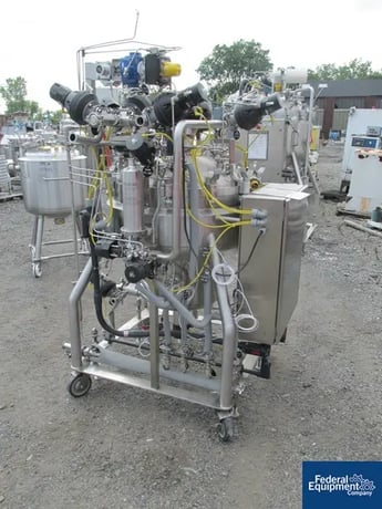 47.55 gallon DCI, 316 Stainless Steel, 180 liter reactor, 30" dia.x 8" str.side, 50 psi, jacketed 170 psi - Image 1