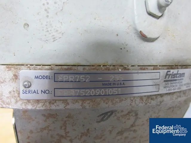 Fristam #FPR752-235, Stainless Steel, 3" x 2", 40 HP, 230/460 V., serial #FPR7520901051, #49034 - Image 6