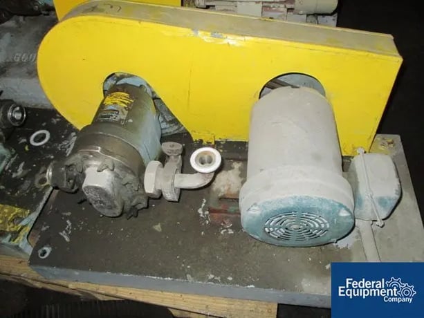 Waukesha #3, Stainless Steel Rotary Lobe Pump, 3/4 HP Motor, serial #D075501, #46883 (2 available) - Image 1
