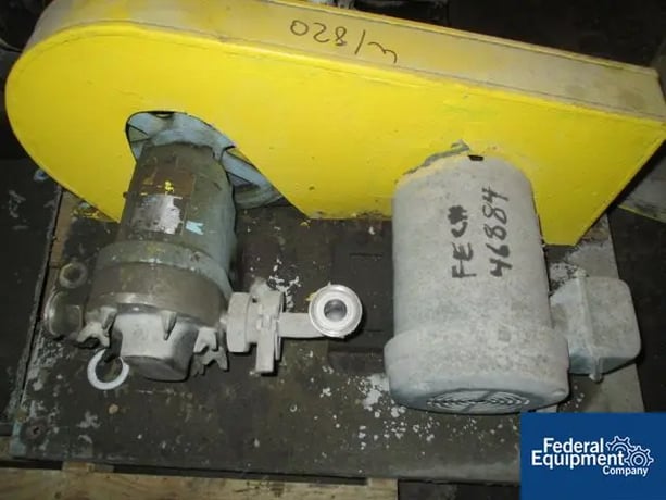 Waukesha #3, Stainless Steel Rotary Lobe Pump, 3/4 HP Motor, serial #D075503, #46884 - Image 1