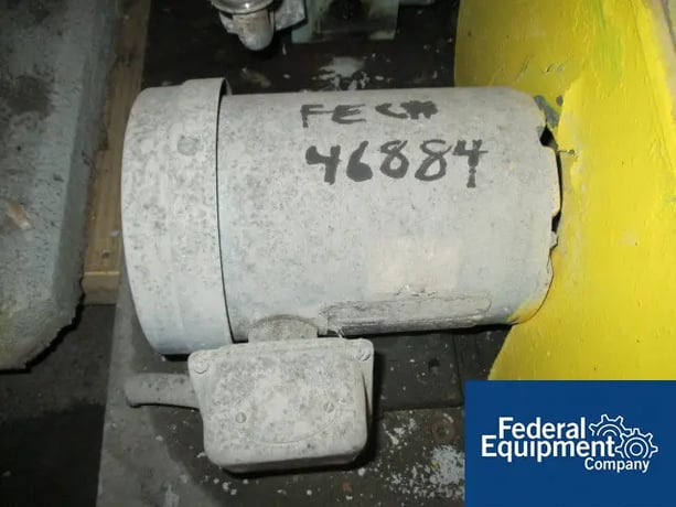 Waukesha #3, Stainless Steel Rotary Lobe Pump, 3/4 HP Motor, serial #D075503, #46884 - Image 3