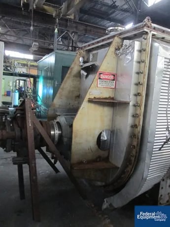 48" x 180" Hosokawa Bepex #TDJS-48-15, Stainless Steel, 48" dia.x 15' L screw, 75 psi & FV @ 600°F, rotor @ - Image 4