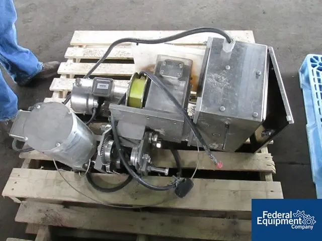 500 kg David Round & Sons #203, Stainless Steel, explosion proof, 13' S/S beam, 140" runway,.5 HP trvl.motor - Image 2