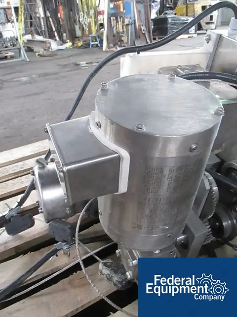 500 kg David Round & Sons #203, Stainless Steel, explosion proof, 13' S/S beam, 140" runway,.5 HP trvl.motor - Image 7