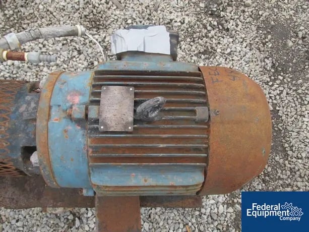 120 CFM, Graham #3PV32080/12/43/M, Carbon Steel liquid ring, 1750 RPM, serial #02-51453-1, #48771 - Image 4