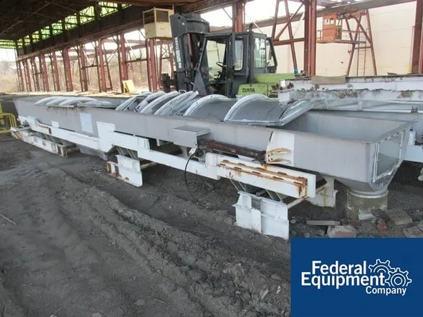 27" x 30" Carrier Posi-Flow #BMLS-30185, vibrating, 3-step seive, Stainless Steel, covers, 1" str.@ 460 RPM - Image 4