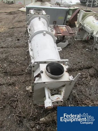 Ruberg #CM-150, Stainless Steel, 150 liter, 15" dia.x 55" L mixing chamber, belt driven, no motor, #49583 (2 - Image 2