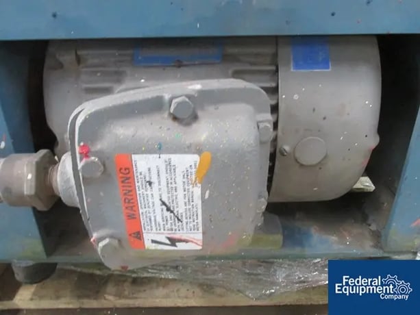 Chicago Boiler Dyno Mill #KDL-PILOT-US, Carbon Steel contacts, jacketed chamber on base, 220 V.explosion - Image 8