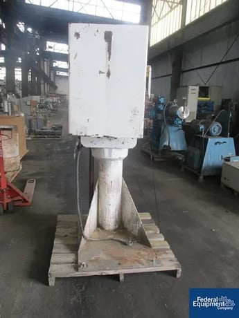 25 HP Armenco, Stainless Steel shaft, 230/460 V. explosion proof variable speed motor, air over oil hyd.lift - Image 2
