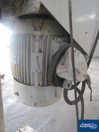25 HP Armenco, Stainless Steel shaft, 230/460 V. explosion proof variable speed motor, air over oil hyd.lift - Image 6