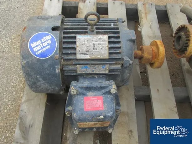 Wanner Stan-Cor #A50M, Sz.3 x 1.5 x 9M, Hynar contacts, 3" in/1.5" outlets, 5 HP, 230/460 V.motor, #49313 - Image 3