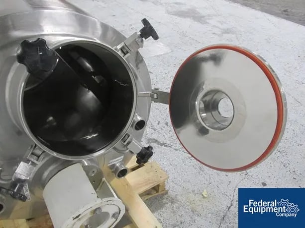 100 gallon Apache, Stainless Steel reactor, 40/40 psi, jacketed, #241-32 - Image 7
